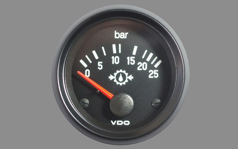 Gear oil pressure gauge 25Bar